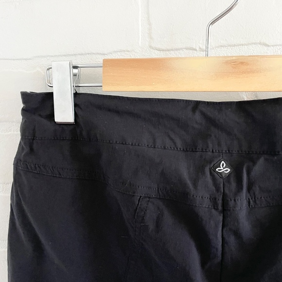 prAna Bliss Knickers Women's-Black Pockets Activewear Trekking Hiking Sz S - Picture 9 of 10
